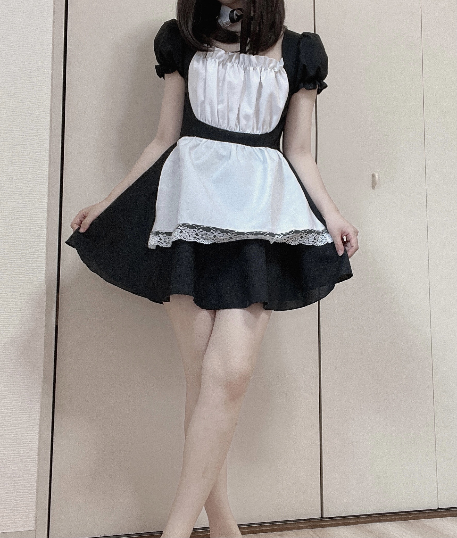 dxliveのパフォーマーaoixxqちゃんメイド服ver